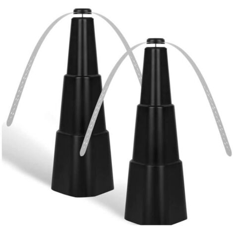 Lot de 2 répulsifs anti-mouches Fly Whisker, ventilateurs anti-moustiques sans produits chimiques. (1/4)