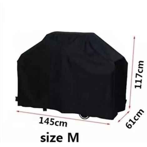 Housse de protection pour barbecue Charbroil ronde, résistante, imperméable et anti-poussière. (1/4)