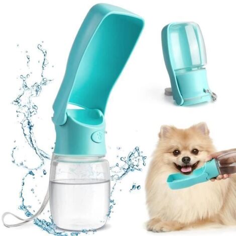 Embottle Dog Water Bottle - 350ml Portable Pet Water Dispenser for Dogs and Cats (1/4)