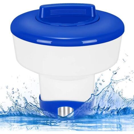 Distributeur Flottant pour Piscine, Diffuseur de Chlore 7 Pouces, Grand Doseur Flottant de Chlore (1/4)