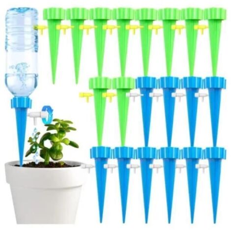 Kit d'Irrigation Goutte à Goutte - 20 Pièces - Économiseur d'Eau - Robinet Réglable - Installation Facile (1/4)