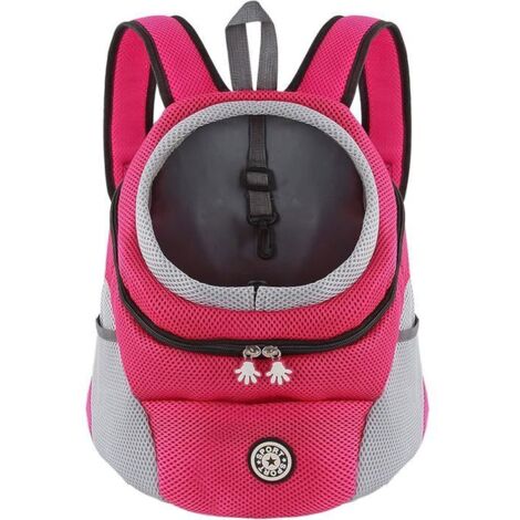 Waterproof Bottom Pet Carrier Backpack for Small Dogs, Made of Elastic and Breathable Fabric, Ideal for Hiking and Travel (1/5)