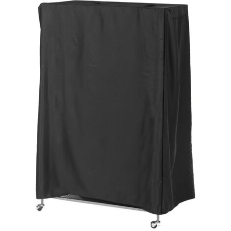 210D Protective Cover for Bird Cages and Aviaries - Black - Dimensions: 104 x 69 x 122 cm (1/5)