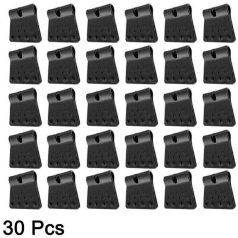 Voile d'ombrage - Lot de 5 à 50 attaches pour serre - Agriculture - œillets d'expansion - Type B-30 pièces (1/4)