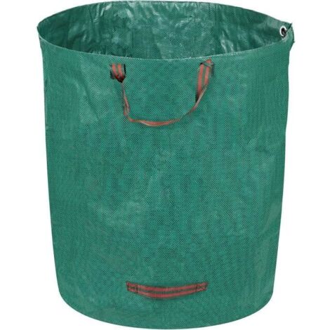 Sac Jardin Déchets Verts 272L, Autoportant, Résistant, Étanche avec 3 poignées (1/3)