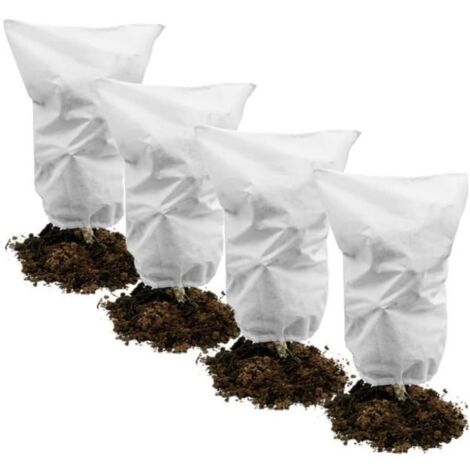 Housse de Protection pour Plantes - Marque - 80cm x 60cm - Résistante au Vent, au Froid, à la Chaleur et Anti-Insectes (1/4)