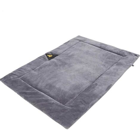 Self-Warming Pet Bed, Heated Cat Bed, Self-Heating Dog Bed, Thermal Insulating Cushion for Pet Crate, Size: 92x62 cm (1/3)