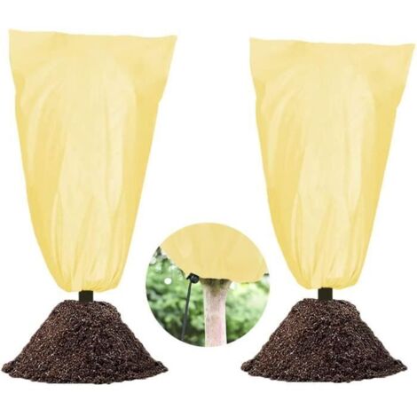 Housse d'Hivernage Ernage - 100x80 cm - Non Tissé - Protection Plantes Haute Qualité (1/4)