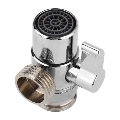 Robinet diviseur OLL M24 en laiton résistant à la rouille avec raccord tuyau G1/2 - durable. (1/4)