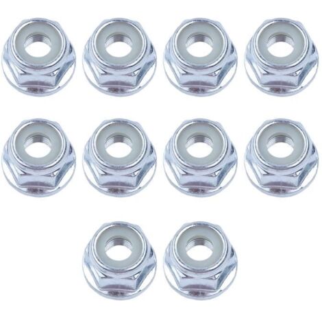 Écrous de lame de collier, 10 pièces/lot, compatibles STIHL FS85 FS88 FS90 FR106 FR108 FR220 FR350 FS120 FS200 FS250 FS86 FS87 FS40 (1/4)