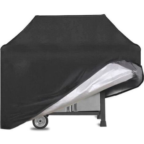 Housse de Protection pour Barbecue Weber - Noir - Anti-UV - Dimensions 145x61x117 cm - Compatible jusqu'à 58 pouces (1/4)