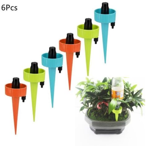 Kit d'irrigation goutte à goutte 6 pièces, système d'arrosage automatique pour plantes d'intérieur et d'extérieur. (1/4)