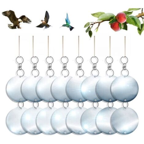 Répulsif à Oiseaux Extérieur, Anti-Pigeons Rotatif et Réfléchissant, pour Jardin et Toiture (1/4)