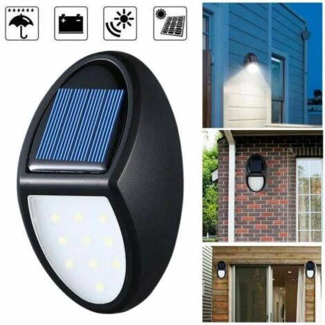 Lampe Solaire Extérieure, Étanche IP65, 1000mAh - Éclairage Sécurisé pour Jardin, Maison, Terrasse (1/4)