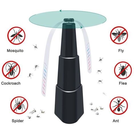 Les ventilateurs anti-insectes éloignent les mouches et moustiques des aliments sans produits chimiques. (1/4)