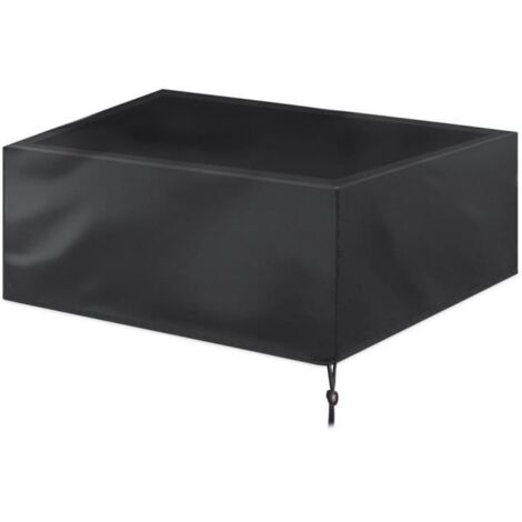 Noir - 86x86x36cm - Housse de protection imperméable pour meubles de jardin, Anti-poussière, pour chaises (1/4)