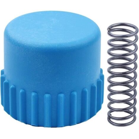Tête de coupe à bouton bosse + kit de ressort pour débroussailleuse Husqvarna T35 (1/4)