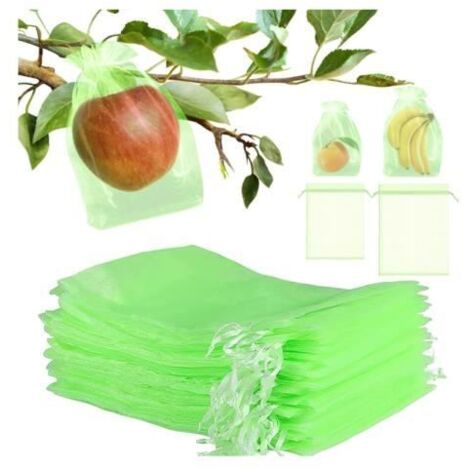 Sacs de Protection pour Raisins en Organza - 60 Pièces - 20x30cm et 17x23cm