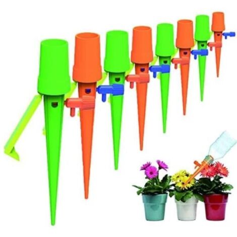 Goutte à Goutte Bouteille, Arroseur Automatique pour Plantes - 10 Pièces - Système d'Irrigation Goutte à Goutte (1/4)