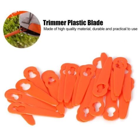 Lot de 24 lames de rechange en plastique pour Stihl Polycut 2-2 (1/4)