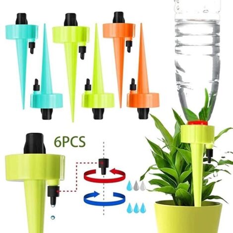 Kit d'irrigation goutte à goutte 6 pièces, système d'arrosage automatique pour plantes. (1/4)