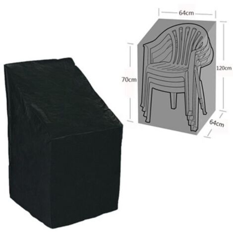 Housse de protection pour chaises de jardin 64x64x120/70 cm (1/4)