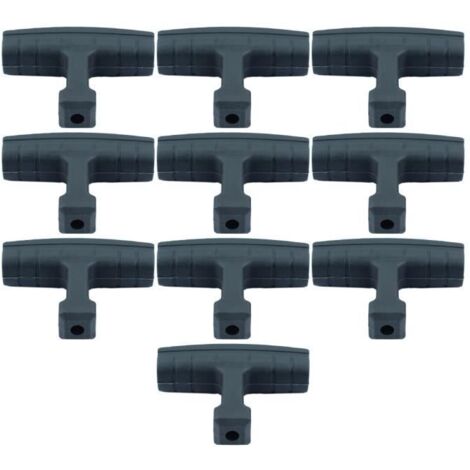 Kit de 10 poignées de démarreur à rappel automatique pour Husqvarna 45, 50, 51, 55, Rancher, 394, 395, 357XP, 359, 362, 365. Réf. 50 (1/4)