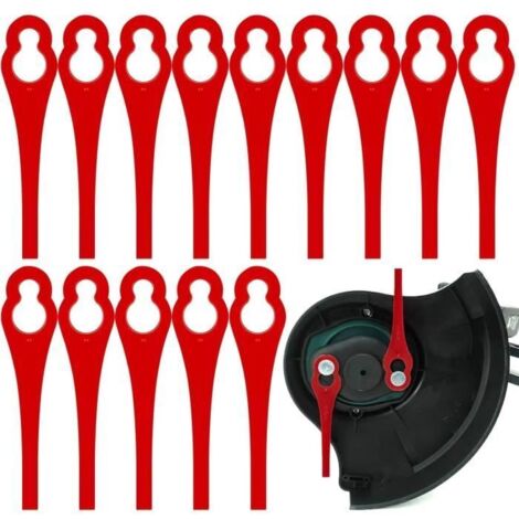 Lames de Rechange en Plastique - Einstein - BG-CT 18 Li - Rouge - 100 pièces (1/4)