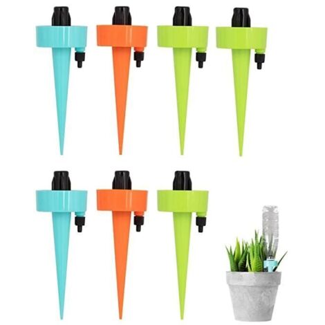 Kit d'irrigation goutte à goutte automatique 7 pièces, système d'arrosage à débit réglable, idéal pour l'arrosage. (1/4)