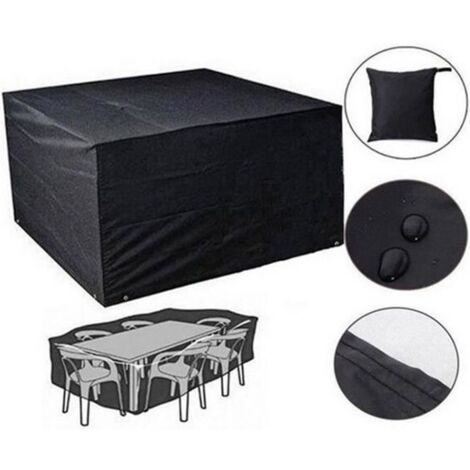 Housse de protection pour table de jardin 200 x 160 x 70 cm