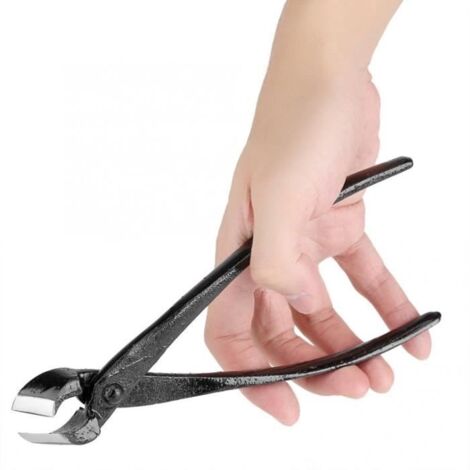 Sécateur à crémaillère professionnel, 205 mm, idéal pour débutants en bonsaï, bord rond [E939667588]. (1/4)