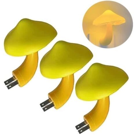 Lampe - Champignon Magique - Mini LED - Capteur Intelligent - Économie d'Énergie - Design Unique (1/4)