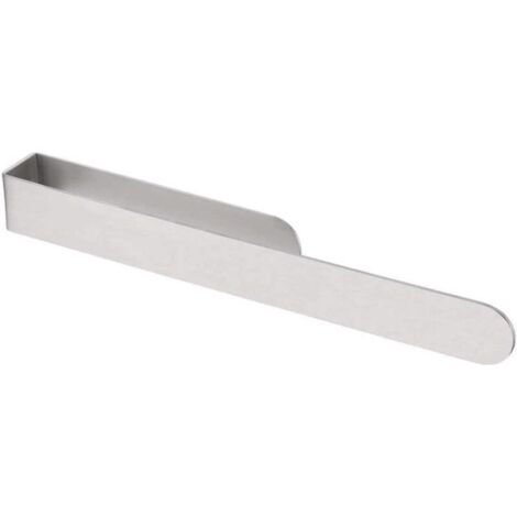 Porte-serviettes adhésif en acier inoxydable pour salle de bain et cuisine, 37 cm (1/4)