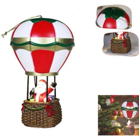Décoration de Noël - Village Animé LED avec Bonhomme de Neige et Arbre de Noël Multicolore (1/5)