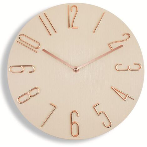 Horloge Murale KZQ - 12 Pouces - Radio - Quartz - Style Moderne (1/4)