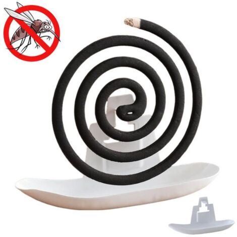 Support de Bobine Anti-Moustique - MARQUE - Modèle - Métal - Blanc - 15,9 x 3,7 x 8 cm (1/4)