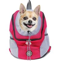 Breathable and waterproof pet carrier backpack, transport basket for small dogs, cats, and puppies