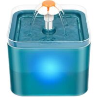 2L Cat Water Dispenser with Activated Carbon Filter - Green Pet Fountain