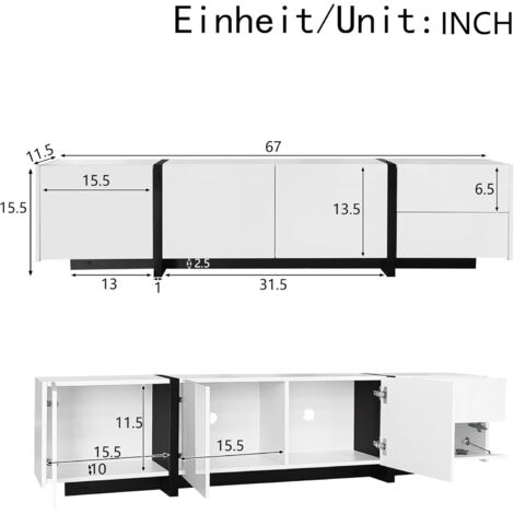 Meuble De Cuisine Avec Tiroir Et 2 Étagères - Armoire Rangement Blanc Brillant 40x46x81,5cm, Panneau Particules