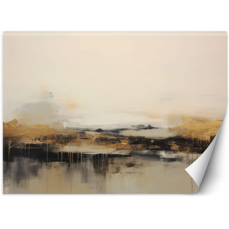 Fototapete Modern Abstraktion Beige 250x175 cm (1/5)