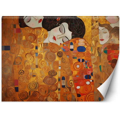 Fototapete Schöne Frauen Abstraktion - G. Klimt 350x245 cm (1/5)