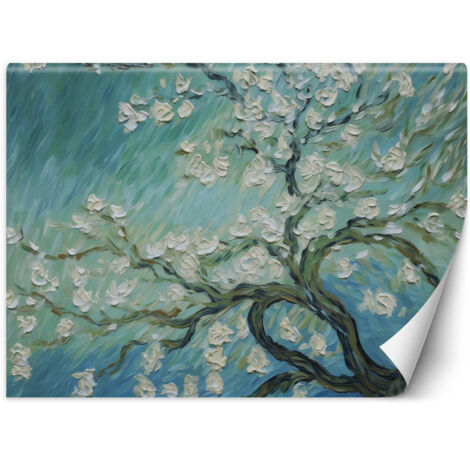 Fototapete Blühender Mandelbaum - V. van Gogh 200x140 cm (1/5)