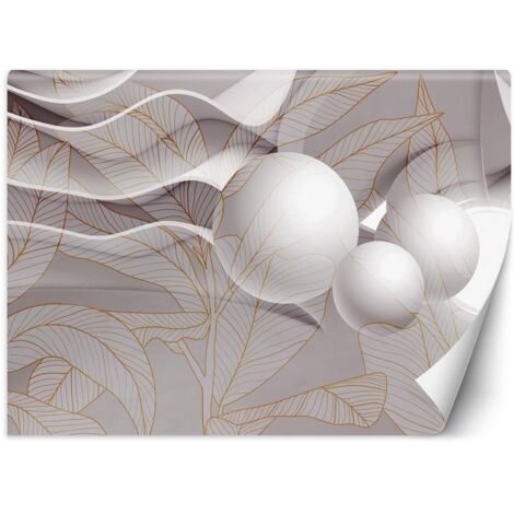 Fototapete Kugeln Wellen 3D 200x140 cm (1/5)