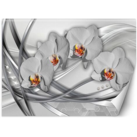 Fototapete Abstrakte Orchideen 350x245 cm (1/5)