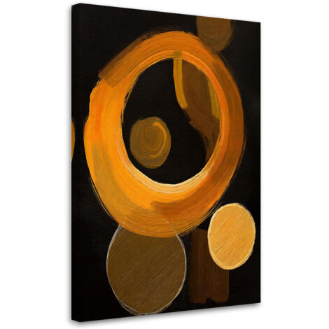 Wandbild modern Abstrakte Kreise Acryl 40x60 cm (1/5)