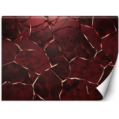 Fototapete Rote Textur 3D 200x140 cm (1/5)