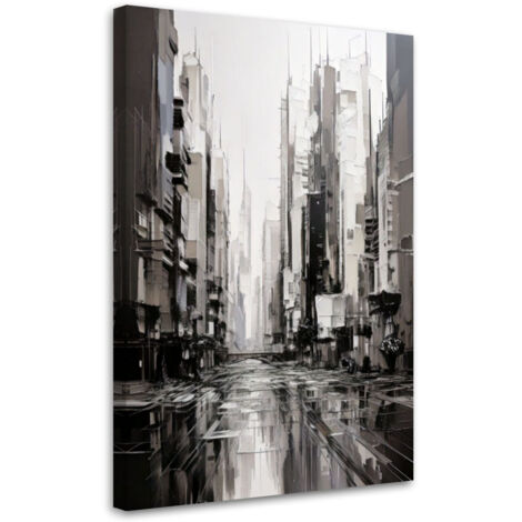 Wandbild Stadt Architektur Stadtlandschaft 40x60 cm (1/5)