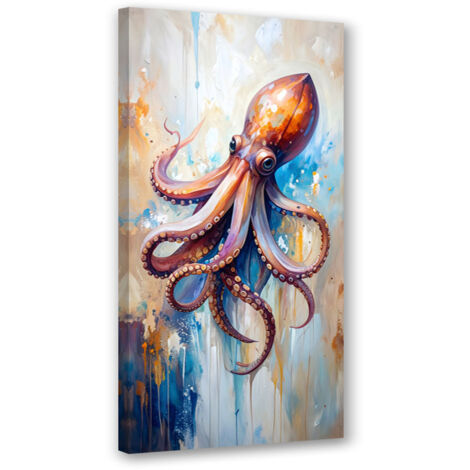 Wandbild Oktopus Meeresfrüchte 50x100 cm (1/5)