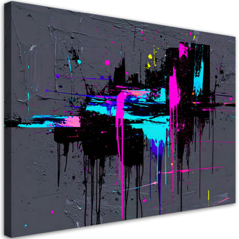 Wandbild Abstrakt Bunt 100x70 cm (1/5)