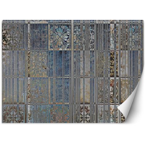 Fototapete Orientalische Mandalas Blau 400x280 cm